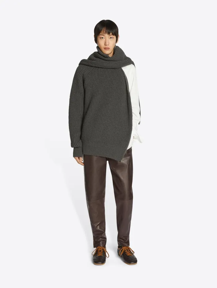 Men Dries Van Noten Knitwear Zipped Turtleneck Sweater