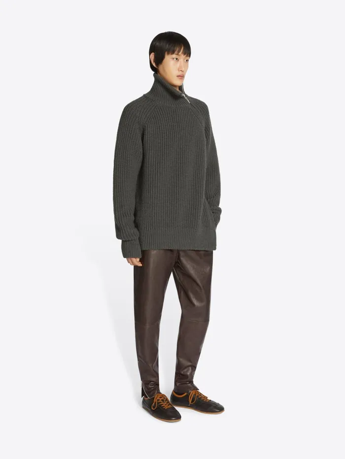 Men Dries Van Noten Knitwear Zipped Turtleneck Sweater