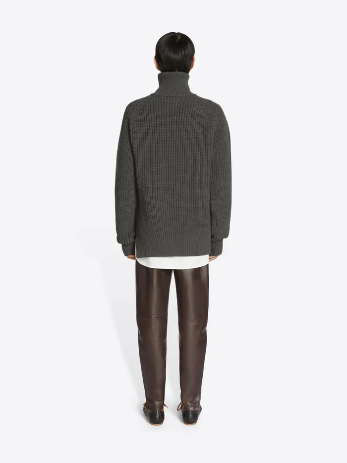 Men Dries Van Noten Knitwear Zipped Turtleneck Sweater