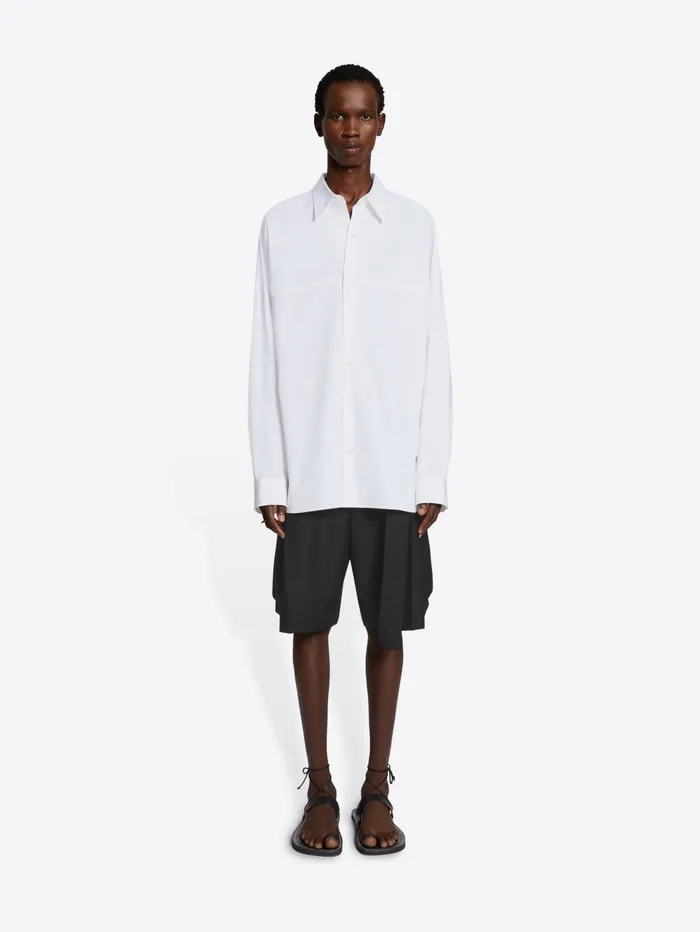 Men Dries Van Noten Shirts Cotton Kimono Shirt