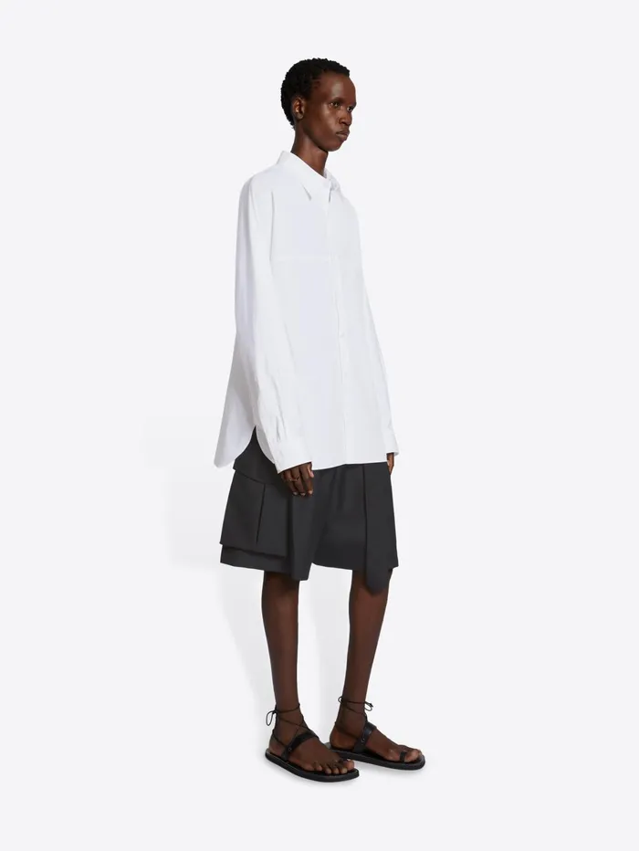 Men Dries Van Noten Shirts Cotton Kimono Shirt