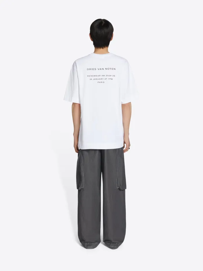Men Dries Van Noten Tshirts and Sweatshirts Theme Song Tee