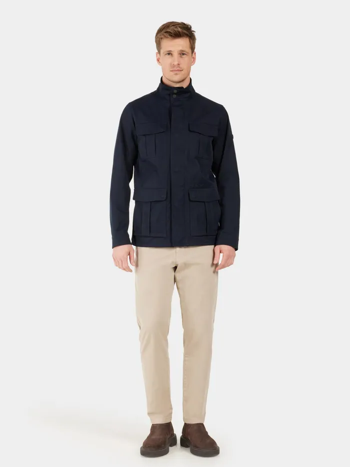 Men Edmond Jacket Dark Night Blue Didriksons Spring Jackets