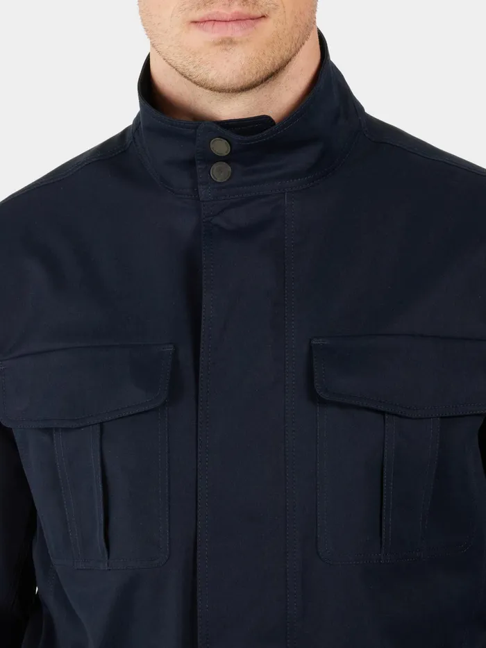 Men Edmond Jacket Dark Night Blue Didriksons Spring Jackets
