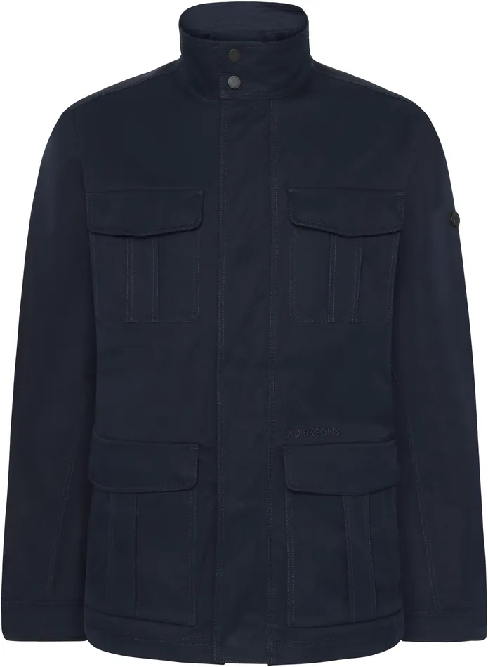 Men Edmond Jacket Dark Night Blue Didriksons Spring Jackets