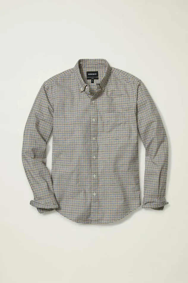 Men Everyday Oxford Shirt Smokey Check Bonobos Business Casual Shirts