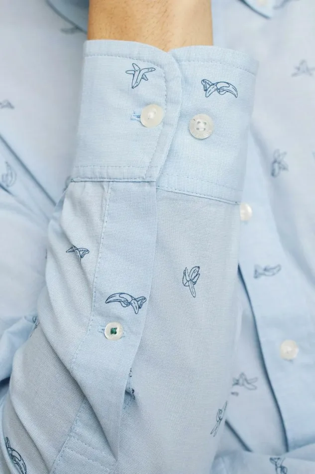 Men Everyday Shirt Its Blue Bananas Bonobos Business Casual Shirts