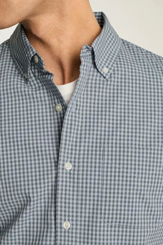 Men Everyday Shirt Navy Blue Raleigh Gingham Bonobos Casual Shirts