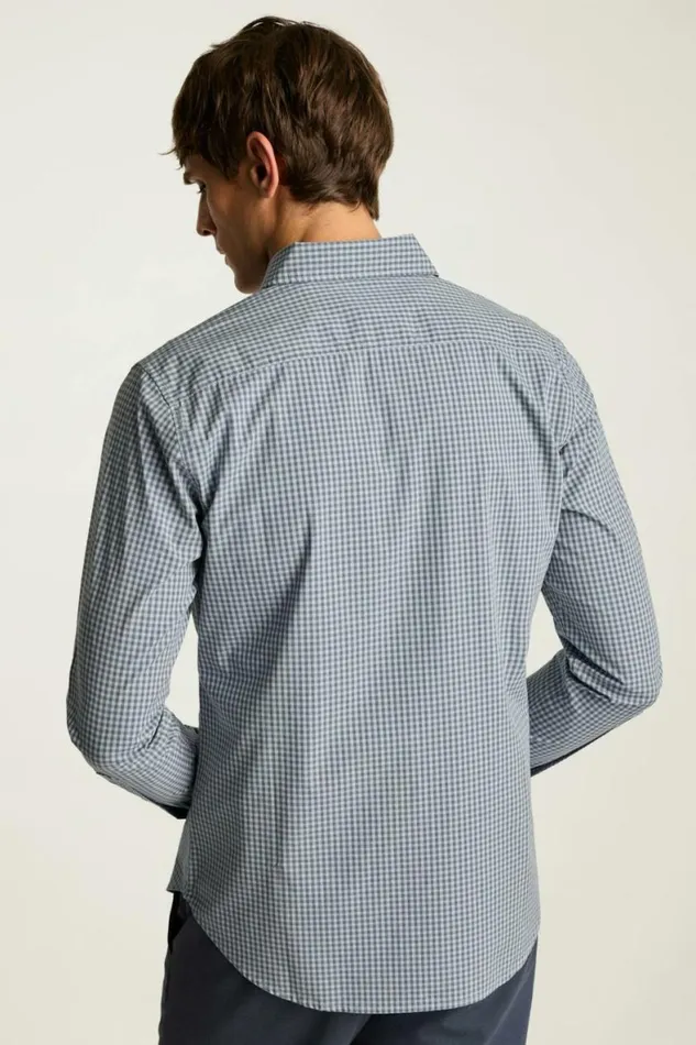 Men Everyday Shirt Navy Blue Raleigh Gingham Bonobos Casual Shirts