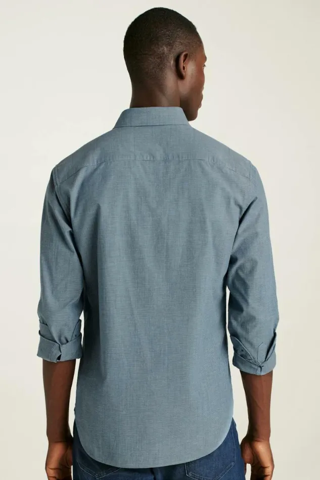 Men Everyday Shirt Navy Oxnard Stripe Bonobos Business Casual Shirts