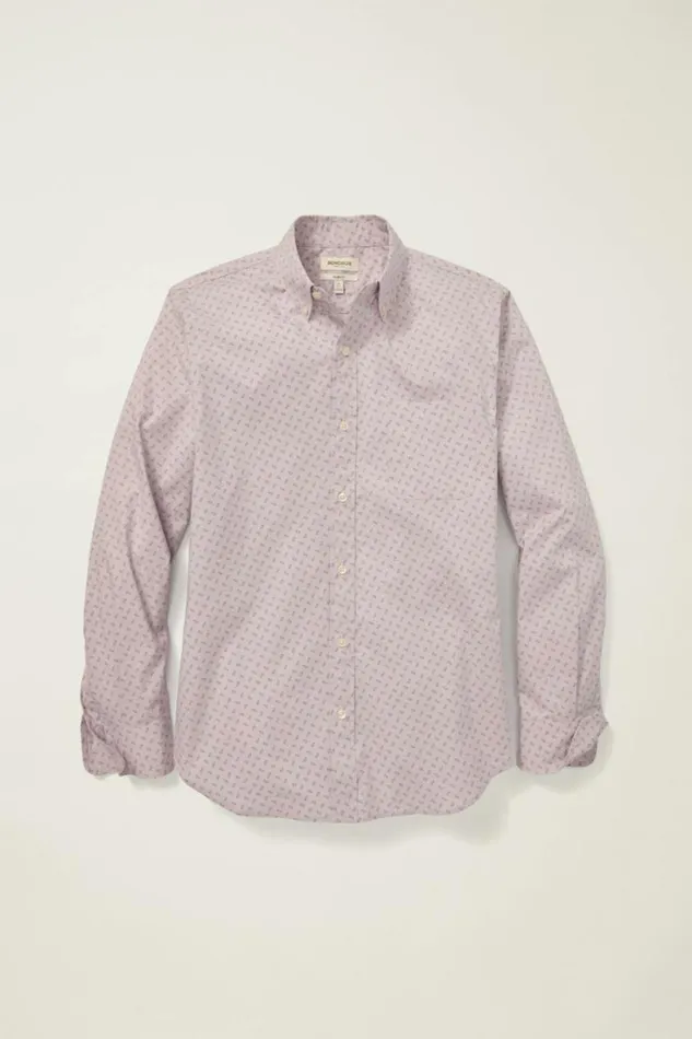 Men Everyday Shirt Purple Germain Floral Bonobos Casual Shirts