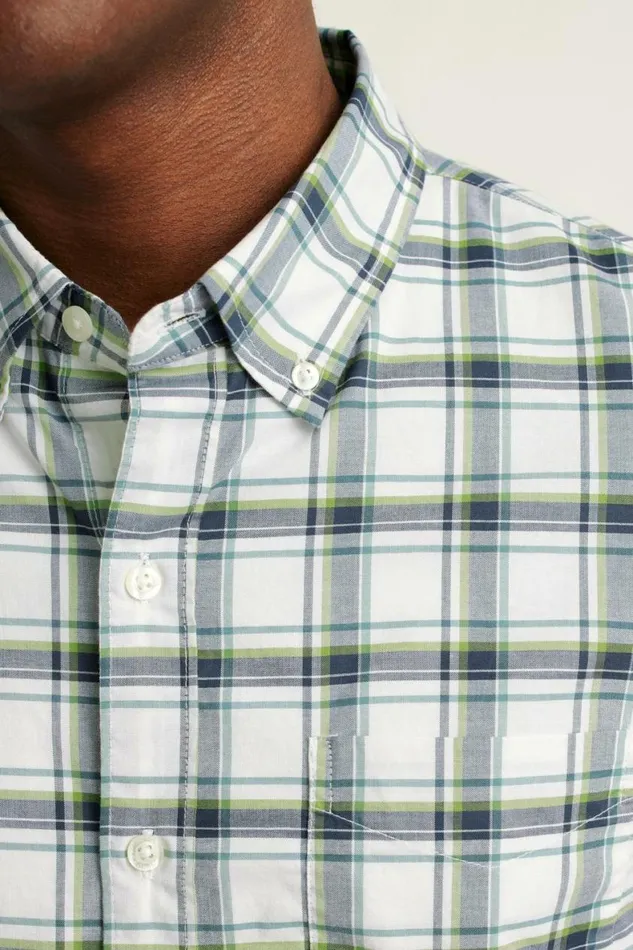 Men Everyday Shirt Seapine Plaid Bonobos Business Casual Shirts