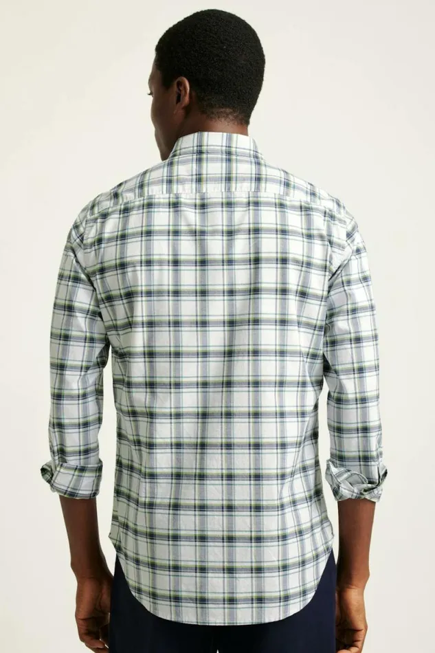 Men Everyday Shirt Seapine Plaid Bonobos Business Casual Shirts