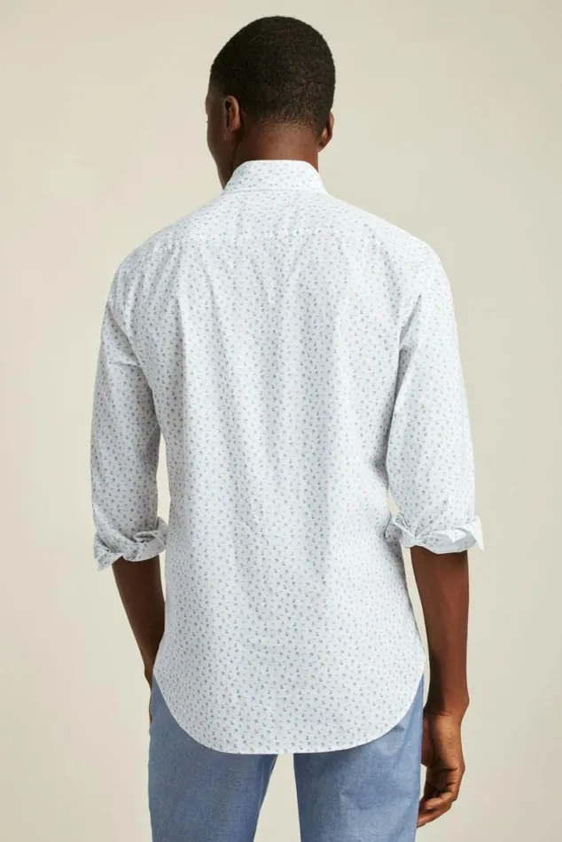 Men Everyday Shirt White And Blue Honeymoon Bonobos Business Casual Shirts