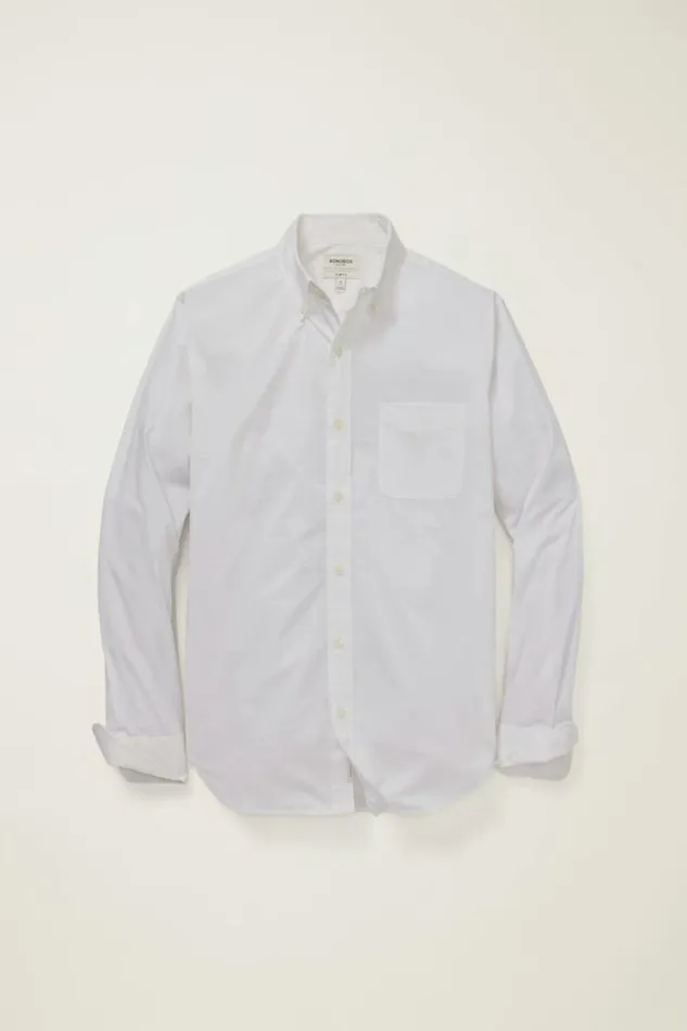 Men Everyday Shirt White Bonobos Casual Shirts