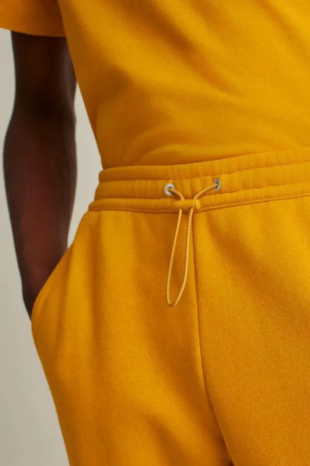 Men Fleece Sweatpant Gold Yellow Bonobos Joggers and Athleisure