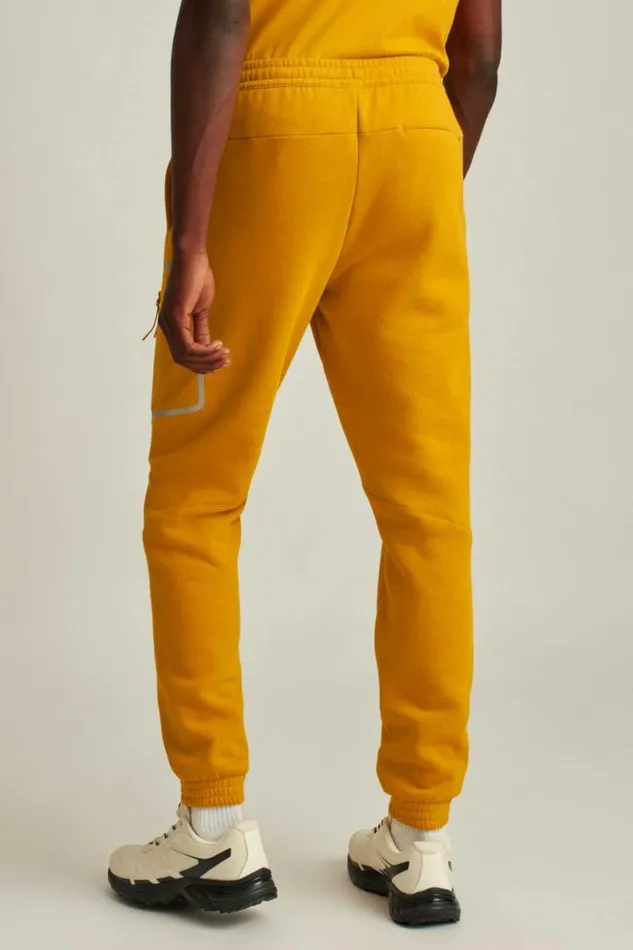Men Fleece Sweatpant Gold Yellow Bonobos Joggers and Athleisure