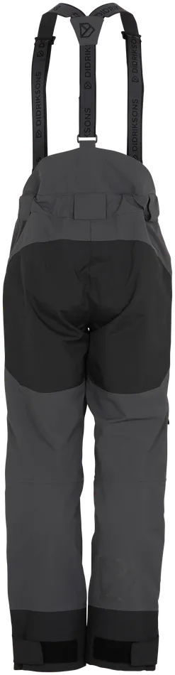 Men Fractus Pants Coal Black Didriksons Waterproof Trousers