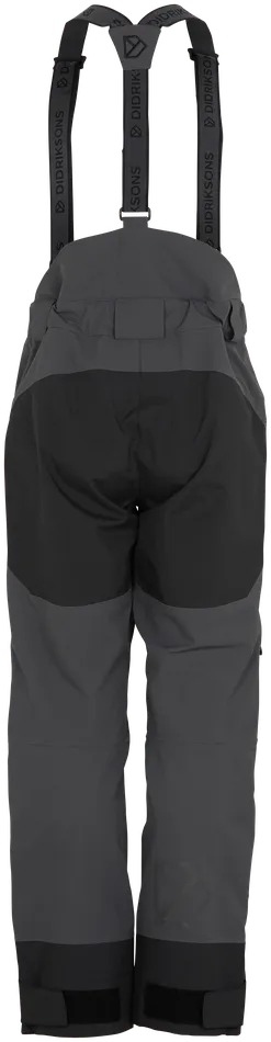 Men Fractus Pants Coal Black Didriksons Waterproof Trousers