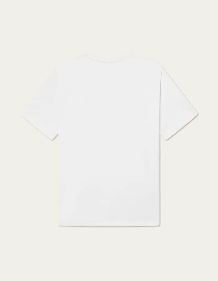 Men Geoffroy TShirt 8211 WhiteWhite Les Deux Tshirts