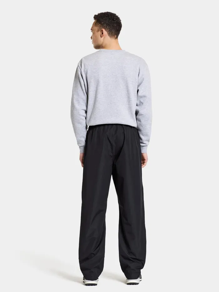 Men Grand Pants Black Didriksons Waterproof Trousers