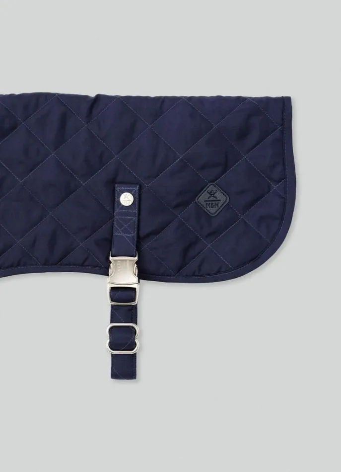 Men Hackett X Hugo and Hudson Hackett London Quilted Jacket For Dogs Small Navy