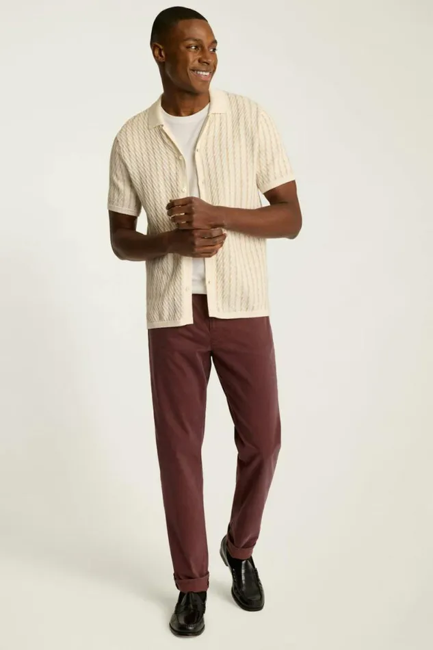 Men Italian Brushed 5Pocket Pants Chocolate Brown Bonobos Jeans