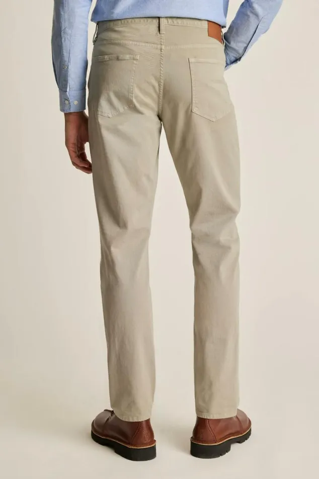Men Italian Brushed 5Pocket Pants Ghost Grey Bonobos Jeans