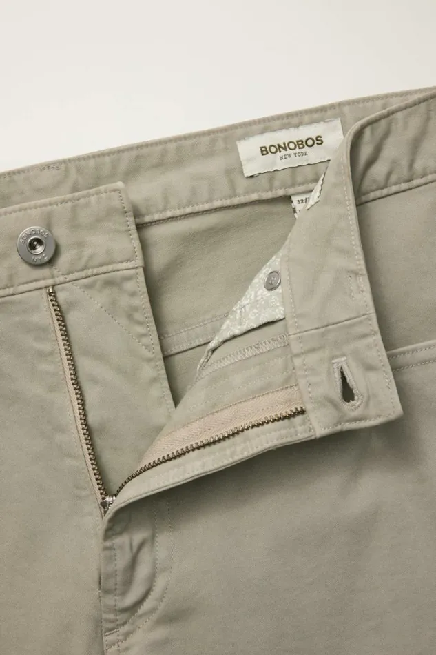 Men Italian Brushed 5Pocket Pants Ghost Grey Bonobos Jeans