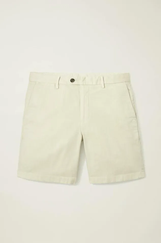 Men Italian Stretch Chino Shorts Grey Beige Bonobos Chino Shorts