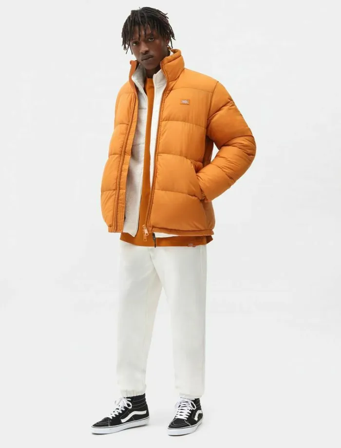 Men Jackets Dickies Waldenburg Jacket Pumpk Spice