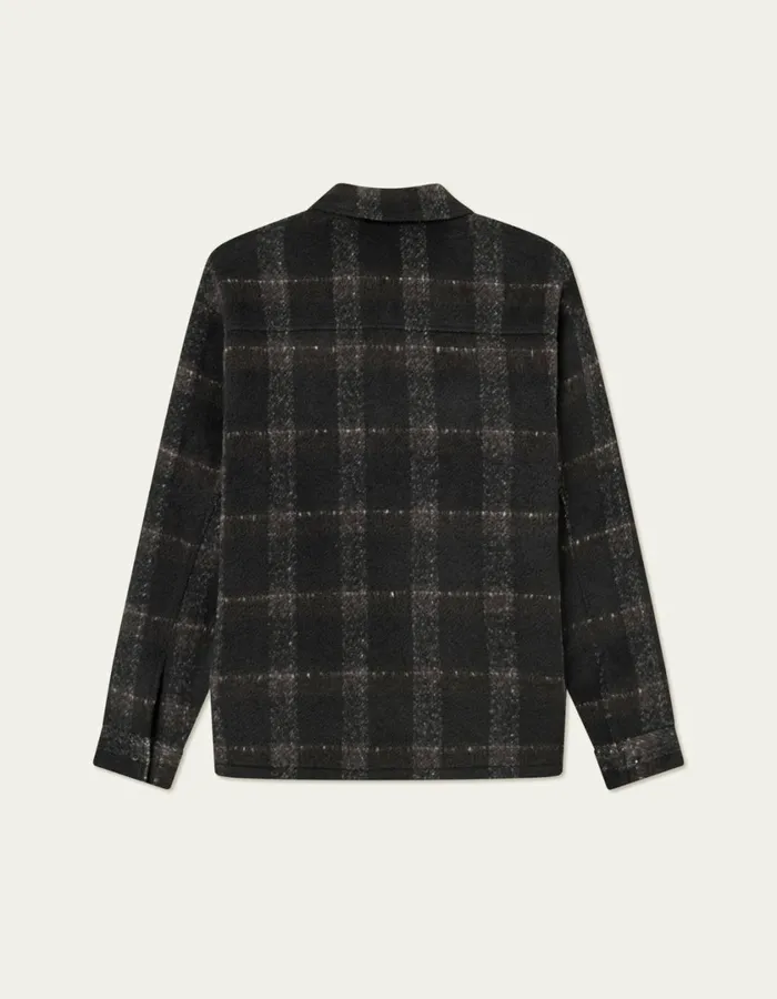 Men Jayce Overshirt 20 8211 BlackCharcoal Les Deux ShirtsOvershirts