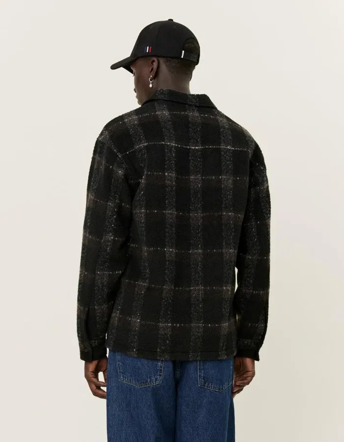 Men Jayce Overshirt 20 8211 BlackCharcoal Les Deux ShirtsOvershirts