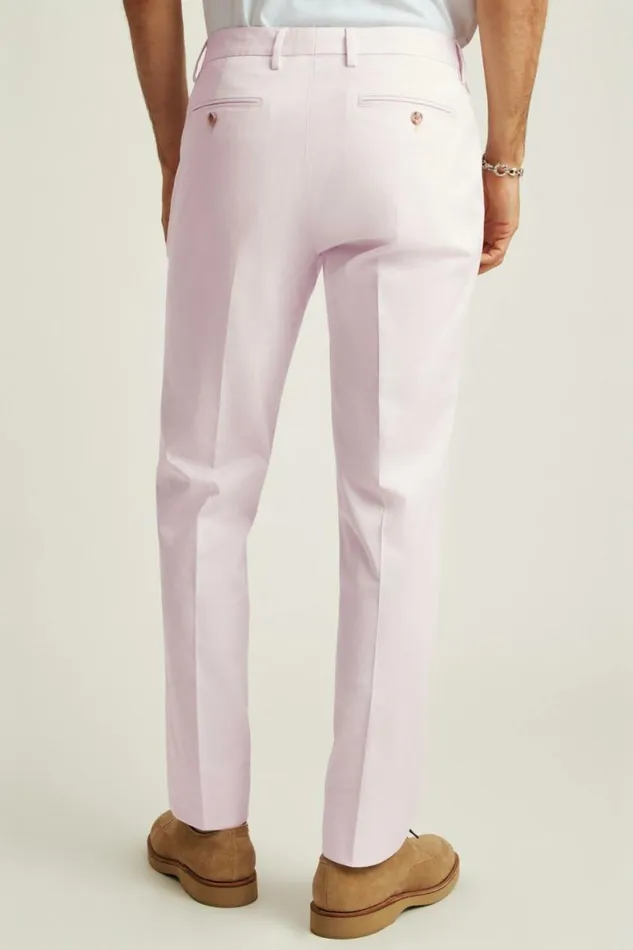 Men Jetsetter Italian Cotton Dress Pant Dusty Pink Bonobos Dress Pants