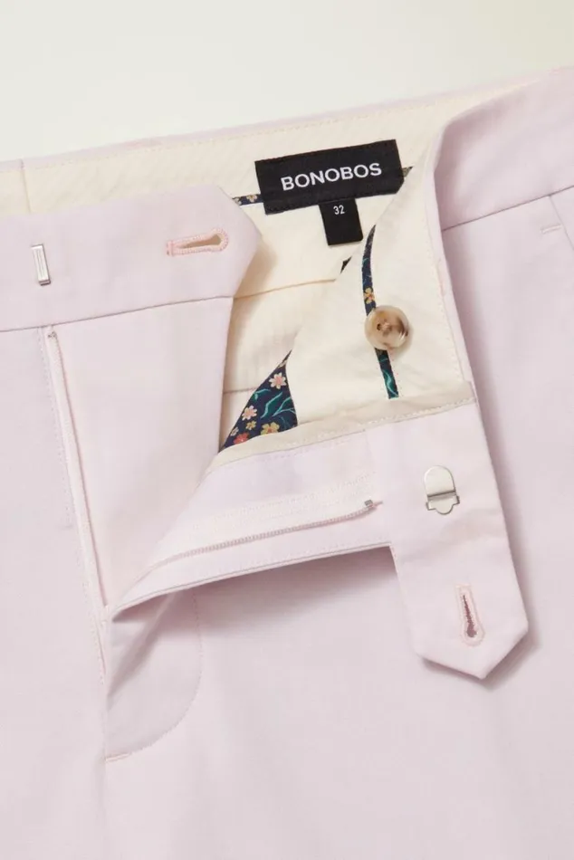Men Jetsetter Italian Cotton Dress Pant Dusty Pink Bonobos Dress Pants