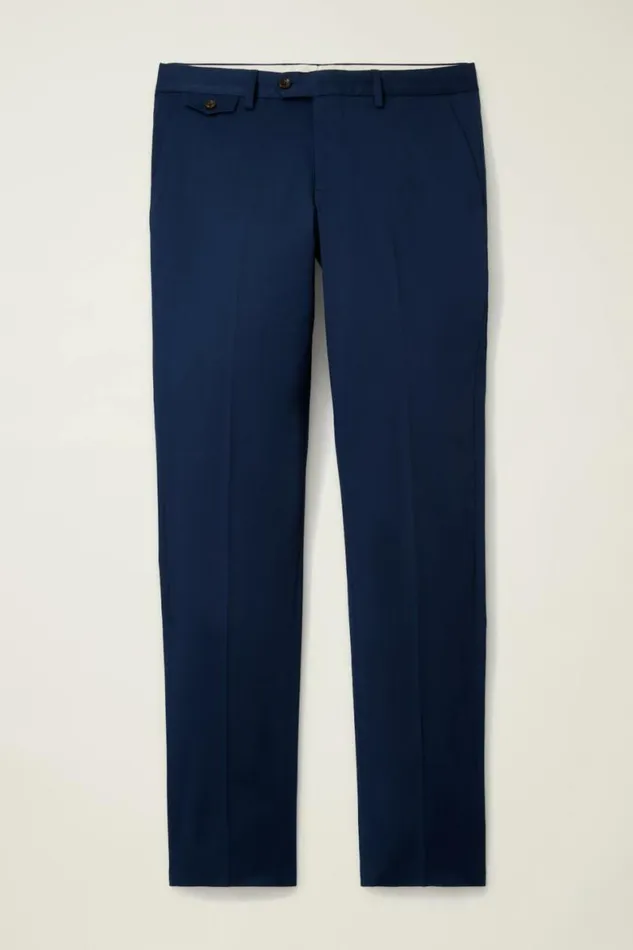 Men Jetsetter Italian Cotton Dress Pant Royal Blue Bonobos Dress Pants