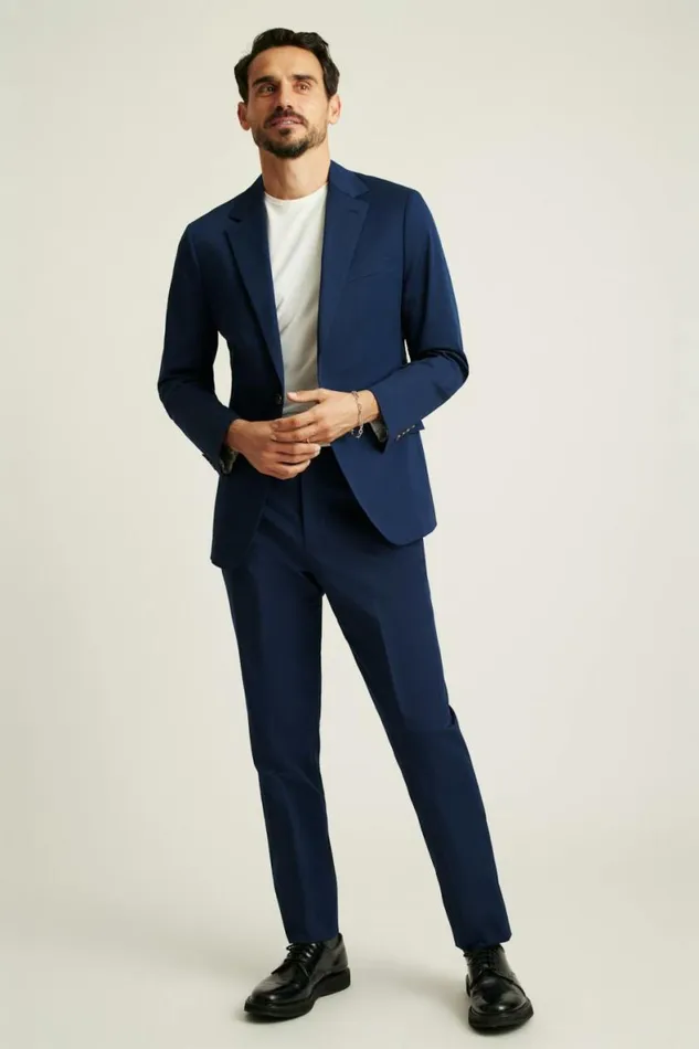 Men Jetsetter Italian Cotton Suit Royal Blue Bonobos Suits Men Jetsetter Italian Cotton Suit Royal Blue Bonobos Suits