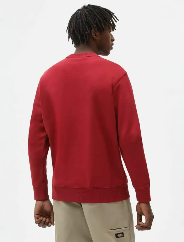 Men Jumpers and Sweatshirts Dickies Aitkin Swearshirt Bikg Red