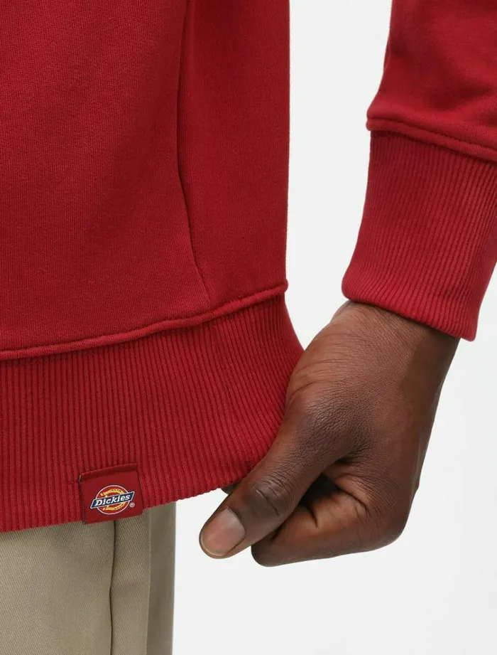 Men Jumpers and Sweatshirts Dickies Aitkin Swearshirt Bikg Red