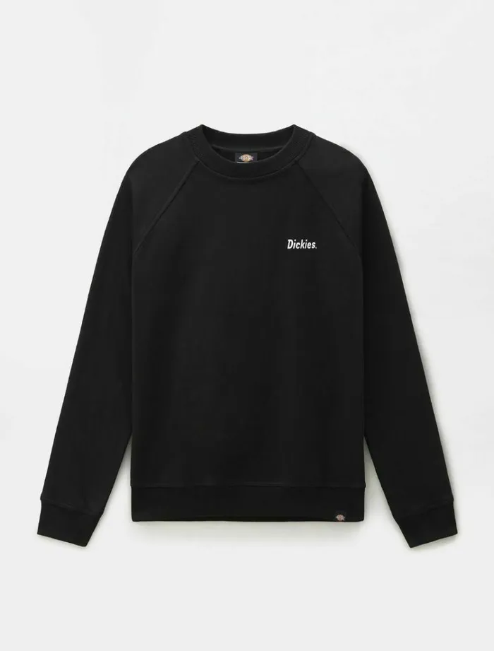 Men Jumpers and Sweatshirts Dickies Bettles Sweatshirt Black