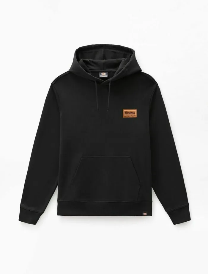 Men Jumpers and Sweatshirts Dickies Harrison Hoodie Black