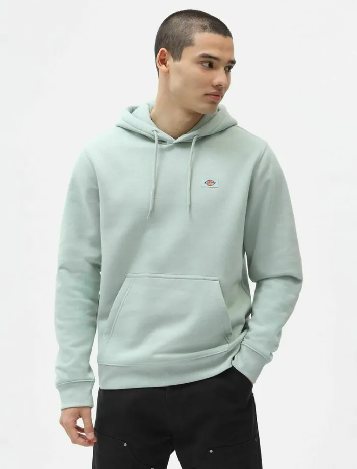 Men Jumpers and Sweatshirts Dickies Oakport Hoodie Jadeite