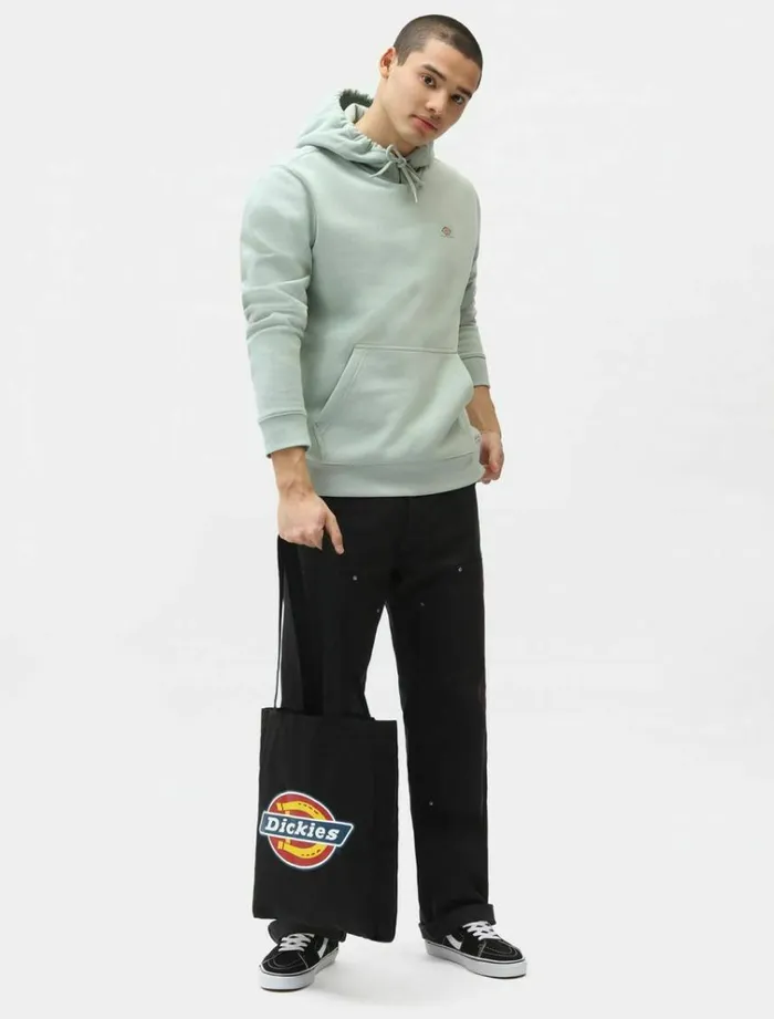 Men Jumpers and Sweatshirts Dickies Oakport Hoodie Jadeite