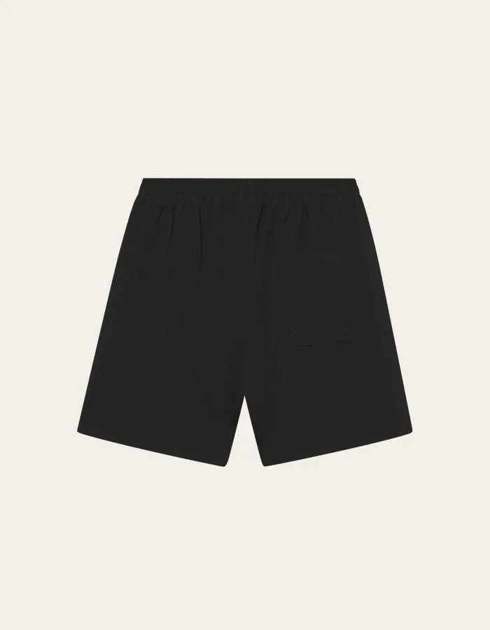 Men Les Deux Logo Swim Shorts 8211 BlackBlack Les Deux Shorts