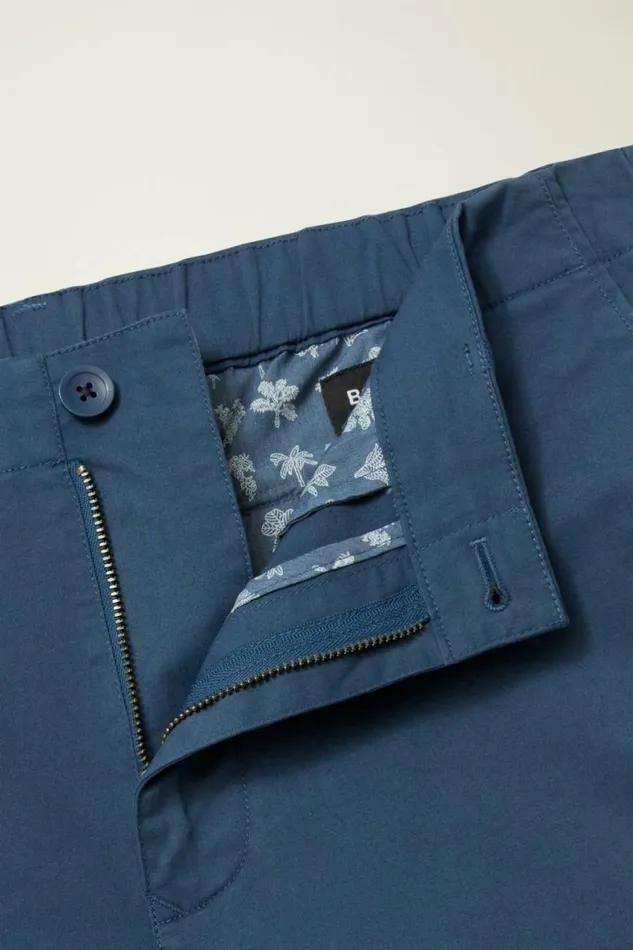 Men Lightweight Chino Short Sargasso Sea Blue Bonobos Chino Shorts