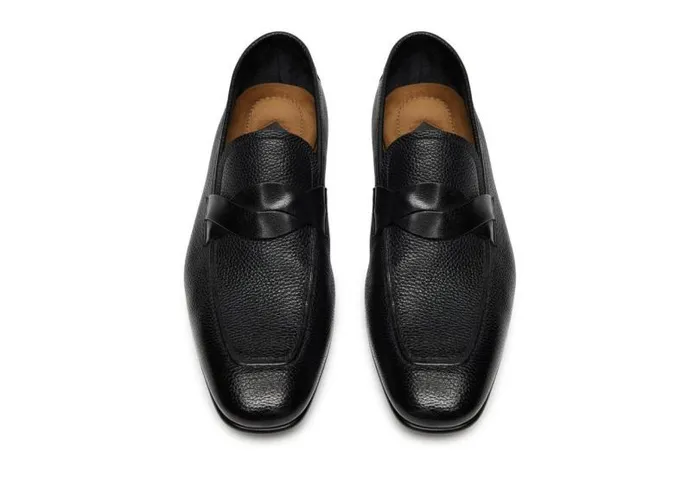 Men Loafers Tom Ford Grain Leather Sean Twisted Band Loafer Men Loafers Tom Ford Grain Leather Sean Twisted Band Loafer