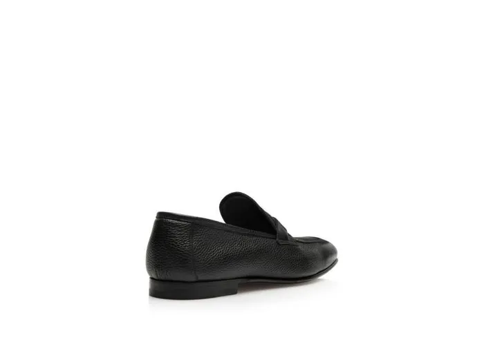 Men Loafers Tom Ford Grain Leather Sean Twisted Band Loafer Men Loafers Tom Ford Grain Leather Sean Twisted Band Loafer