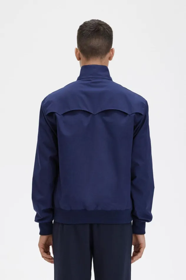 Men Made In EnglandHarrington Jacket Navy Fred Perry Coats and Jackets