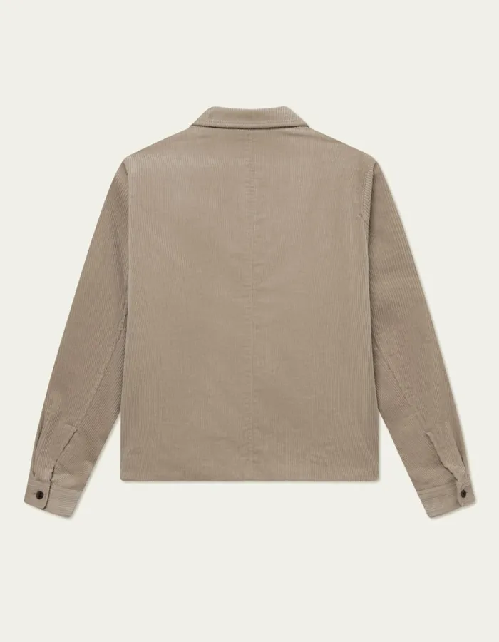 Men Marchall Corduroy Coach Jacket 8211 Light Desert Sand Les Deux JacketsCoats