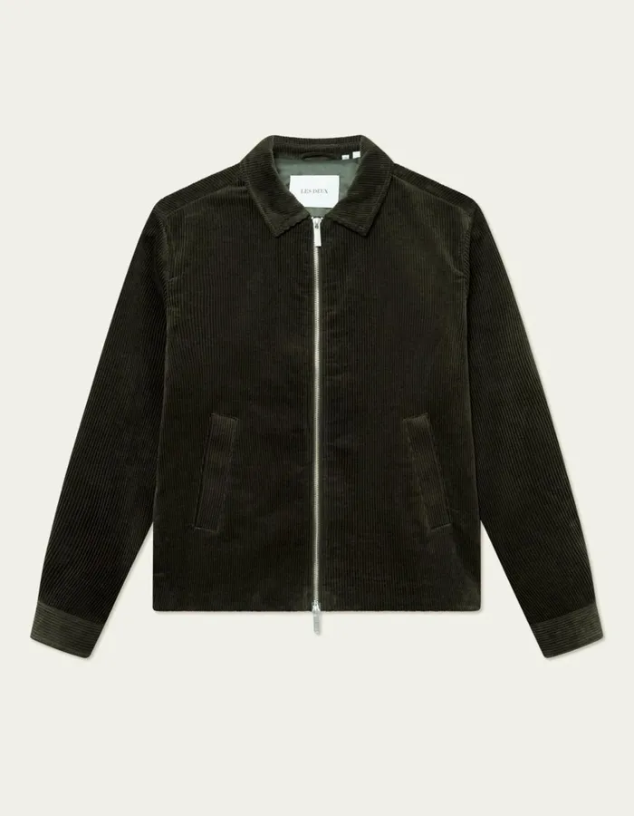 Men Marchall Corduroy Coach Jacket 8211 Rosin Les Deux JacketsCoats